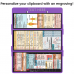 WhiteCoat Clipboard® Trifold - Lilac Flight Medic Edition